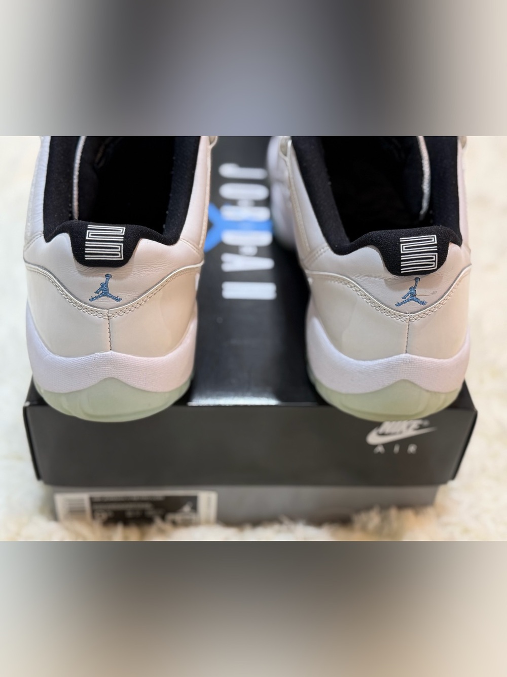Jordan 11 Retro Low Legend Blue - Men’s 9.5 / Women’s 11 - AV2187-117 - Picture 7 of 10